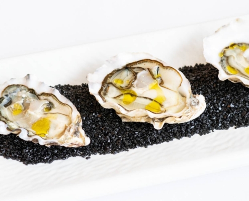 Food Photography - Oysters Close-up