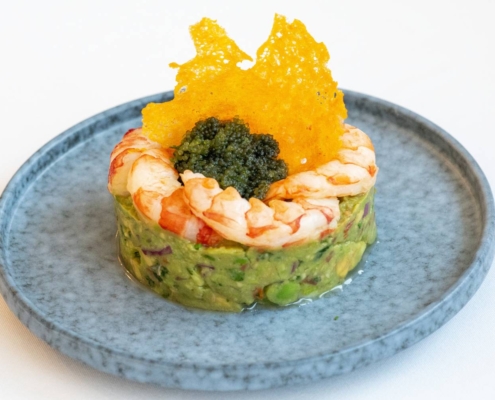 Food Photography - Super Yacht Chef Shrimp Starter