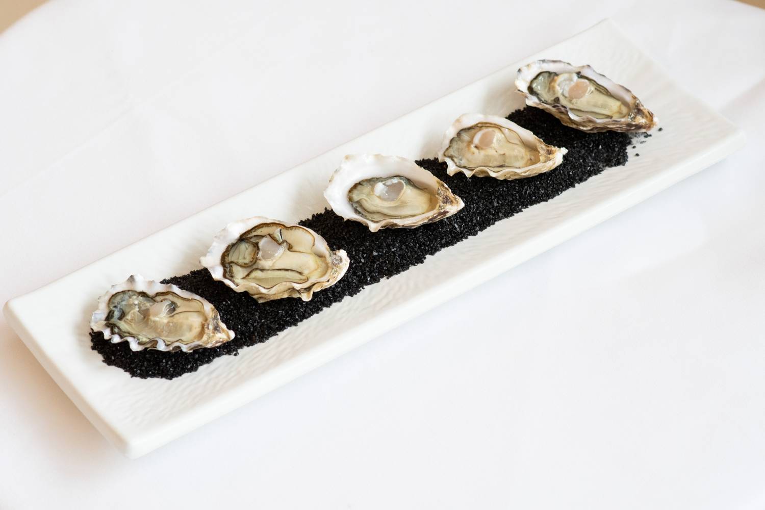 Food Photography - Super Yacht Oyster Presentation