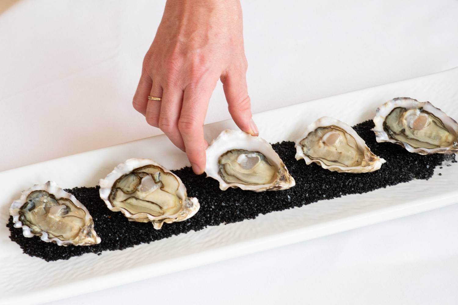 Food - Photographic Oyster Menu Presentation