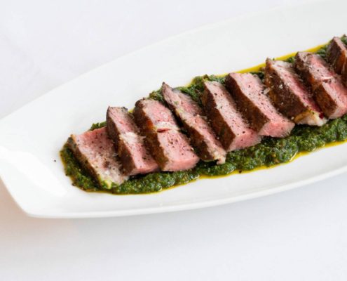 Food Photography - Super Yacht Chefs Main Dish