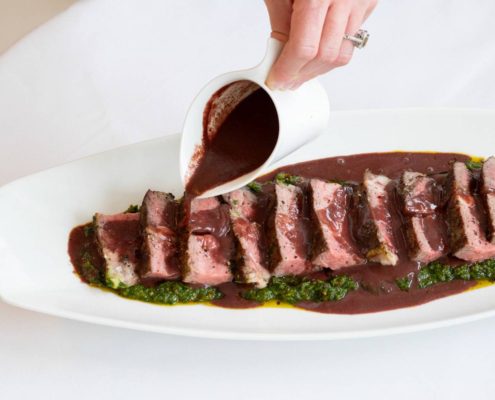 Food Photography - Super Yacht Chef's Main Dish Presentation
