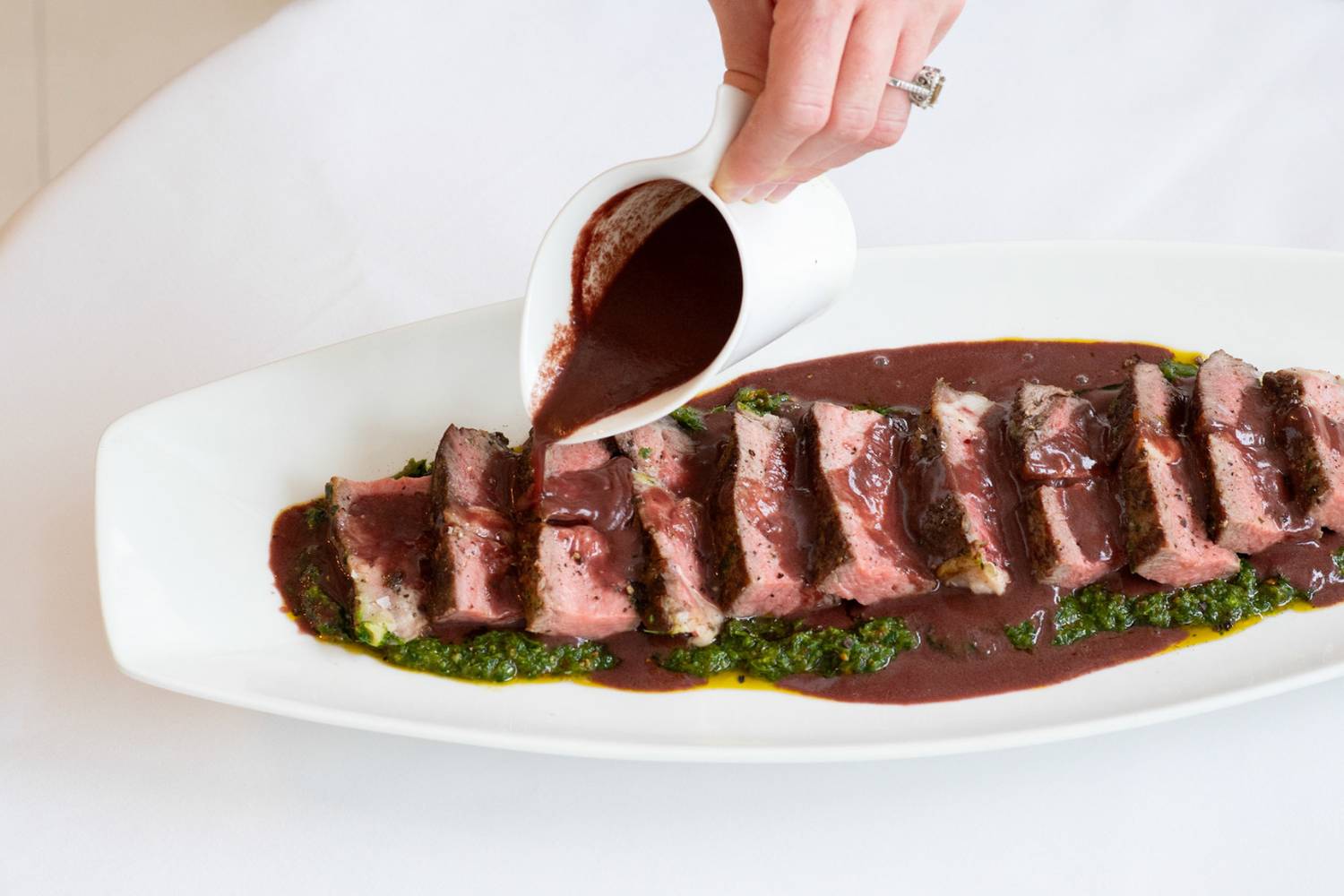Food Photography - Super Yacht Chef's Main Dish Presentation